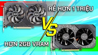 CẦM 4 TRIỆU NÊN CHỌN RX 6500 XT hay GTX 1660 SUPER  Có nên CỐ thêm 1 triệu lấy 2GB VRAM [upl. by Ahsinehs279]