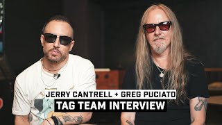 Jerry Cantrell  Greg Puciato interview  2022 [upl. by Pouncey]