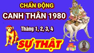 ☯ Chấn Động Sự Thật Bất Ngờ 4 Tháng Đầu Năm 2024 CANH THÂN 1980 Phật Độ HẾT KHỔ ĐỔI ĐỜI CỰC GIÀU [upl. by Ellatsyrc946]