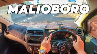 4K DAIHATSU AYLA 10 2016 DRIVING POV  MALIOBORO YOGYAKARTA INDONESIA [upl. by Ivette]