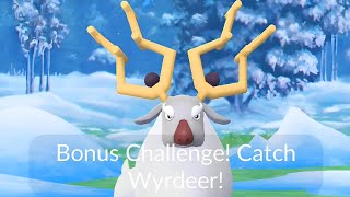 Worlds first WYRDEER in pokemon go [upl. by Llewoh85]