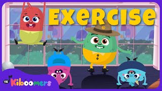 Get your Kids Moving with The Kiboomers Exercise Song  Preschool Movement Songs [upl. by Bozuwa814]