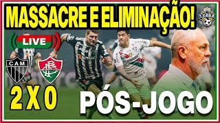 🤬ATUAÇÃO VERGONHOSA FLUMINENSE É MASSACRADO E ESTÁ ELIMINADO DA LIBERTADORES VERGONHA TOTAL [upl. by Simons47]