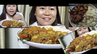 Eating Fatty Pork Curry 🍛 With Spicy Nepali PickleMukbang YouTube 500subs [upl. by Thompson825]