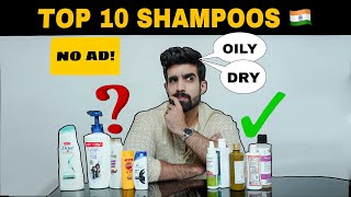 TOP 10 SHAMPOOS🇮🇳 BEST CHEMICAL FREE SHAMPOOS FOR ALL SCALP TYPES NO PAID PROMOTION TheFormalEdit [upl. by Haral874]