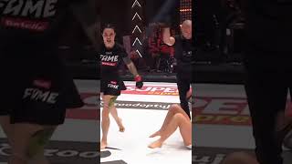 FREE FIGHT  ZUSJE VS DAGMARA  FAME 8 [upl. by Abell]