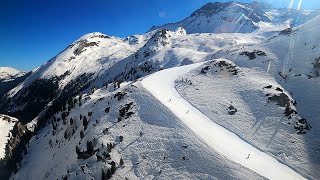 SNOWBOARDING from MAYRHOFEN to HINTERTUX Glacier Austria  Spring March 2022  GoPro Hero 8 [upl. by Garmaise820]