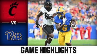 Cincinnati vs Pitt Game Highlights  2023 ACC Football [upl. by Rodmann]