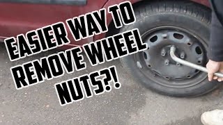 HOW to REMOVE WHEEL NUTS Most Times [upl. by Cole109]