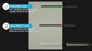 12v heating element rod heating cartridge [upl. by Ystap971]