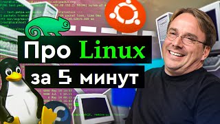 Про Linux за 5 минут  Что это или как финский студент перевернул мир [upl. by Ditmore957]