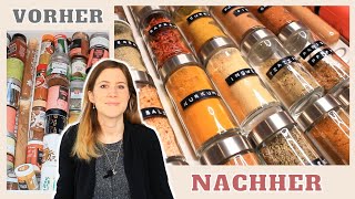 Gewürzschubladen Make Over  Tipps um Gewürze zu organisieren und richtig zu lagern [upl. by Opiuuk955]