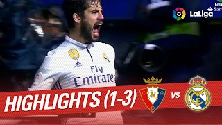 Resumen de Osasuna vs Real Madrid 13 [upl. by Gable695]