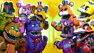 SFM FNaF Withered Melodies vs Fanta Animatronics [upl. by Aniaj]