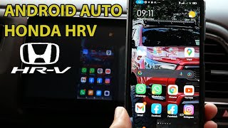 Tutorial Koneksi Android Auto Weblink Miracast Head Unit Honda HRV [upl. by Auhsohey]