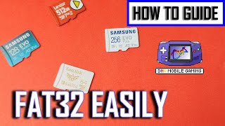 Format your SD Card to FAT32 Easily How to guide Dont Forget To Read The Install File [upl. by Acirrehs]