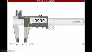 Vernier digital simulador en linea [upl. by Tloh]