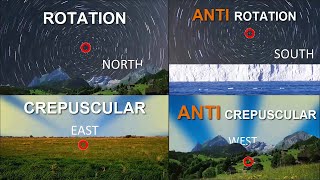 Anti Crepuscular Sun Rays are KEY to Southern Star Rotation FLAT EARTH perspective [upl. by Polard]