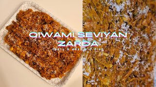 Make Qiwami Seviyan Zarda on this Eid Day  You Will Love It 😍 [upl. by Feingold20]