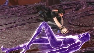 Cereza Liberates Jeanne Devoured by Crazy Monster Alraune Bayonetta 2 [upl. by Clorinde]