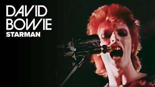 David Bowie  Starman Official Video [upl. by Yenttirb279]