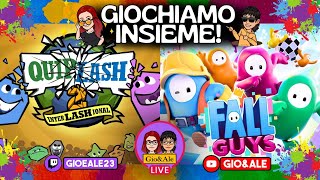 🔴GioampAle in Quattro chiacchiere e GIOCHIAMO INSIEME justchatting quiplash fallguys live [upl. by Akirdnas658]