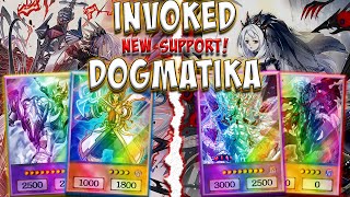 NEW INVOKED DOGMATIKA is NUTS  YuGiOh Master Duel [upl. by Kilk473]