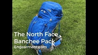 North Face Banchee 50 Backpack Review [upl. by Sheya]