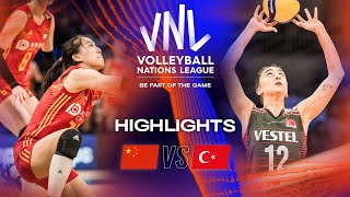 🇨🇳 CHN vs 🇹🇷 TUR  Highlights Final  Womens VNL 2023 [upl. by Lyndsie993]