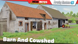 FS22  Old Barn And Cowshed  Farming Simulator 22 2K 60Hz [upl. by Aleahcim349]