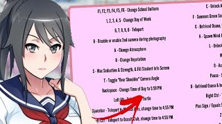 COMO ATIVAR O DEBUG MENU EM MENOS DE 30 SEGUNDOS  YANDERE SIMULATOR TUTORIAL [upl. by Tletski]