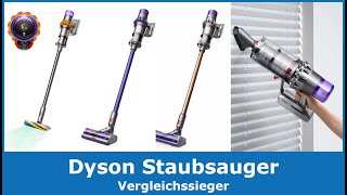 Dyson Akku Staubsauger Test Vergleich 2024 🥇 Dyson V15 V11 V10 amp V8 [upl. by Essyla]