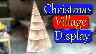 DIY Christmas Tree Village Display Stand [upl. by Connett612]