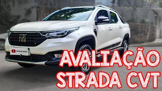 Avaliação Fiat Strada Automática 2023  A Strada CVT com mesmo conjunto mecanico do FIAT PULSE [upl. by Ardaed]