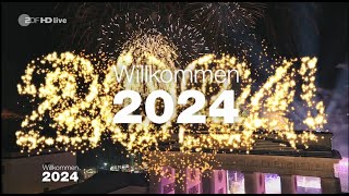 Willkommen 2024  ZDF HD  Berlin 01 JANUARY 2024 [upl. by Diraf]