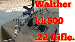 Sport Rifle 22 cal KK500 Walther Small Review [upl. by Acirej]