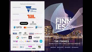 FinTech Australia presents The Finnies LIVE 2022 😀🍾🎉 [upl. by Assirek]