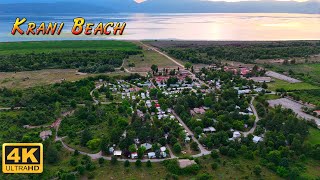 KRANI Beach amp Camp Prespa Lake Macedonia 2024【Drone 4K】 КРАНИ Плажа и Автокамп Преспанско Езеро [upl. by Hanshaw374]