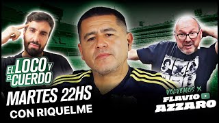 EL LOCO Y EL CUERDO  EPISODIO 116  CON JUAN ROMÁN RIQUELME [upl. by Adamo227]