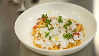 The Dish Cavatelli with Sicilian Trapanese Pesto from Nicholas Elmi at The Pump House [upl. by Farrica]