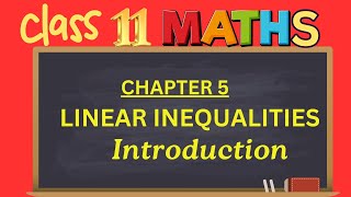 Class 11Chapter 5Linear InequalitiesIntroductionAnimationPractical Example CBSENCERT [upl. by Mosora547]