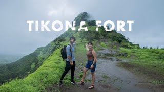 Tikona Fort  The Monsoon Adventure Trek  Maharashtra  Ankit Bhatia [upl. by Wilbert]