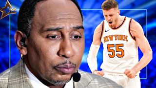 Stephen A Smith CRITICIZES Hartenstein  Knicks News [upl. by Ettelrats689]