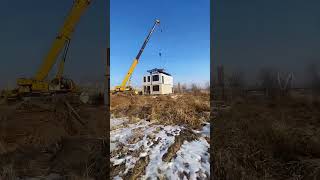 Movable finished house construction process Good tools and machinery make work easy [upl. by Anomas882]