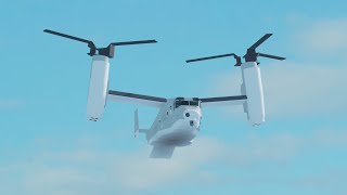 Plane crazy V22 Osprey Showcase Almost finished [upl. by Yluj217]