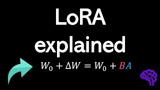 LoRA explained and a bit about precision and quantization [upl. by Leahciam]