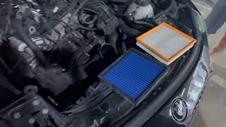 BMW 318i B38  Codewerx High Flow Air Filter [upl. by Mylan]