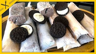 4 RECEITAS DE GELADINHO GOURMET TRUFADOS COM BOLACHA  FT GABI ROSSI  COZINHA DO BOM GOSTO [upl. by Aicnorev490]