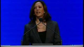 CA Attorney General Kamala Harris at the 2012 CA Dem Convention [upl. by Oiragelo]