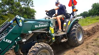 Digging a Drainage Ditch with the Summit TX25  50 Hour Review [upl. by Hunsinger]